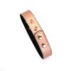 Нашийник із затискачами для сосків Liebe Seele Rose Gold Memory Collar with Nipple Clamps