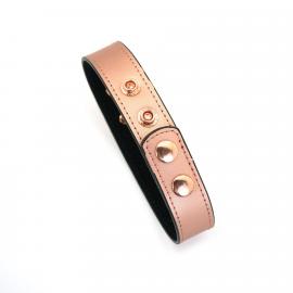Нашийник із затискачами для сосків Liebe Seele Rose Gold Memory Collar with Nipple Clamps - 5
