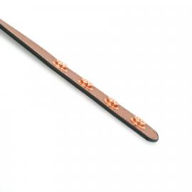 Нашийник із затискачами для сосків Liebe Seele Rose Gold Memory Collar with Nipple Clamps - 4