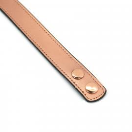 Нашийник із затискачами для сосків Liebe Seele Rose Gold Memory Collar with Nipple Clamps - 8