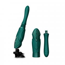 Компактна секс-машина Zalo - Sesh Turquoise Green - 8