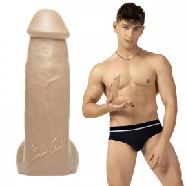 Фаллоимитатор Fleshjack Boys: Reno Gold Dildo - 1
