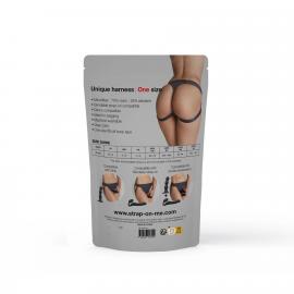 Трусики для страпона Strap-On-Me HARNAIS LINGERIE UNIQUE - One Size - GREY - 7