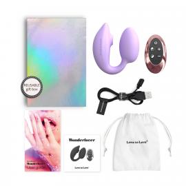 Віброяйце з вакуумною кліторальною стимуляцією Love To Love Wonderlover VIVA MAUVE - 7
