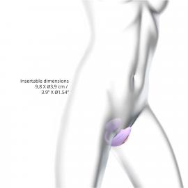 Віброяйце з вакуумною кліторальною стимуляцією Love To Love Wonderlover VIVA MAUVE - 5