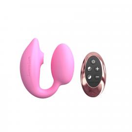 Виброяйцо с вакуумной клиторальной стимуляцией Love To Love Wonderlover PINK PASSION - 8