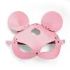 Шкіряна маска мишки Art of Sex - Mouse Mask, колір Рожевий