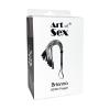 Мереживний батіг з екошкіри Art of Sex - Brianna, чорний