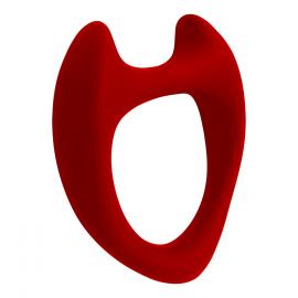 Эрекционное кольцо Wooomy Toro L Red - 3