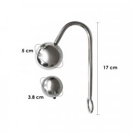Бондажний набір з металевим анальним гаком №4 Art of Sex Blanca  Bondage set with anal hook №4 - 3