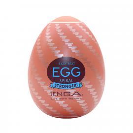 Мастурбатор-яйцо Tenga Egg Spiral - 1