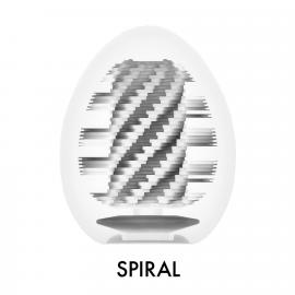 Мастурбатор-яйцо Tenga Egg Spiral - 3