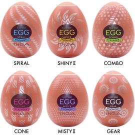 Набор мастурбаторов-яиц Tenga Egg Hard Boilded II Pack (6 яиц) - 3