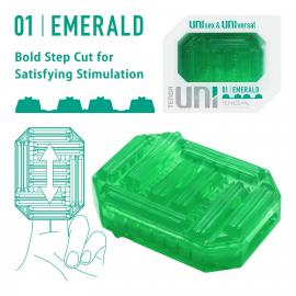 Мастурбатор Tenga UNI Emerald - 5