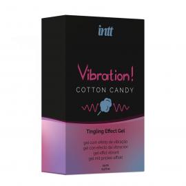 Жидкий вибратор Intt Vibration Cotton Candy (15 мл), густой гель - 3