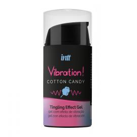 Жидкий вибратор Intt Vibration Cotton Candy (15 мл), густой гель - 2