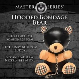 Іграшка плюшевий ведмідь HOODED Teddy Bear Plush, 23x16x12см - 2