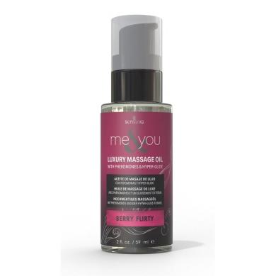 Масажна олія Sensuva Me&You - Berry Flirty 59 мл