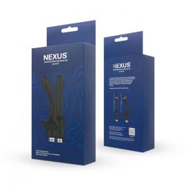 Набір анальних насадок для душу Nexus Beginner Shower Douche Duo Kit - Black, 2 шт. - 9