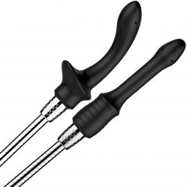 Набір анальних насадок для душу Nexus Beginner Shower Douche Duo Kit - Black, 2 шт. - 1