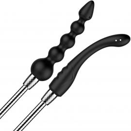 Набір анальних насадок для душу Nexus Shower Douche Duo Kit - Black, 2 шт - 1
