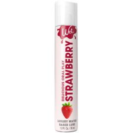 Лубрикант на водній основі Wet Oral Play Strawberry (30 мл)