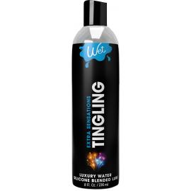 Охолоджуючий лубрикант на водно-силіконовій основі Wet Extra Sensations Tingling (236 мл)