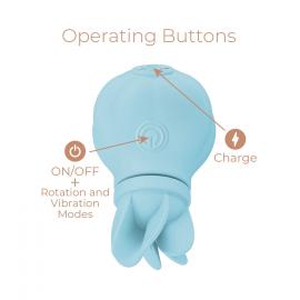 Вібратор Adrien Lastic Caress Blue - 2