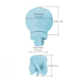 Вібратор Adrien Lastic Caress Blue - 5