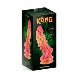 Фентезійний фалоімітатор Kong Silicone The Dragon - 3