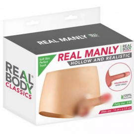Страпон Real Body — Real Manly hollow and realistic S/M - 1