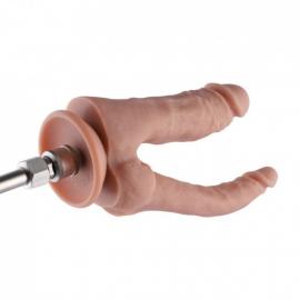 Подвійний фалоімітатор Hismith 9.8" Double Penetrator Silicone Dildo - 3