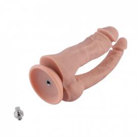 Подвійний фалоімітатор Hismith 9.8" Double Penetrator Silicone Dildo - 2