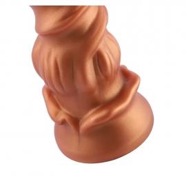 Силіконовий ділдо Hismith Spiral Grain Silicone Dildo Monster Series - 7