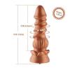 Силіконовий ділдо Hismith Spiral Grain Silicone Dildo Monster Series