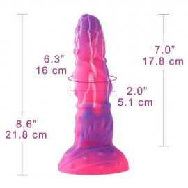 Силіконовий ділдо Hismith Silicone Tentacle Dildo Monster Series - 6