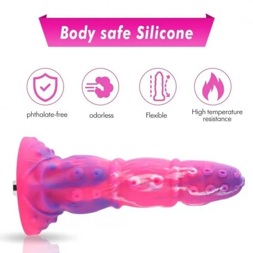 Силіконовий ділдо Hismith Silicone Tentacle Dildo Monster Series