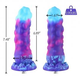 Силіконовий ділдо Hismith 7.48" Silicone Dildo HSA138 Monster Series - 3