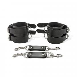 Наручники мужские Art of Sex - Handcuffs Dragons man из экокожи, цвет черный - 3