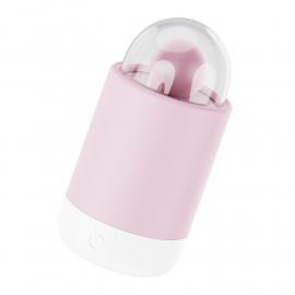 Вібратор-цукерка на паличці KISSTOY Pink Pop, зарядний кейс-нічник - 6