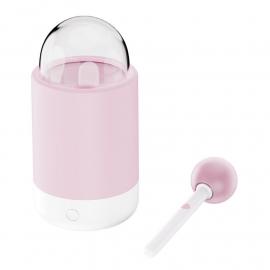 Вібратор-цукерка на паличці KISSTOY Pink Pop, зарядний кейс-нічник - 4