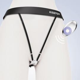 Вібратор в трусики KISSTOY Viosecret, пояс для фіксації та пульт дистанційного керування в комплекті - 2