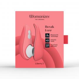 Вакуумний кліторальний стимулятор Womanizer Liberty 2 Vibrant Rose - 8