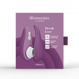 Вакуумний кліторальний стимулятор Womanizer Liberty 2 Purple - 10