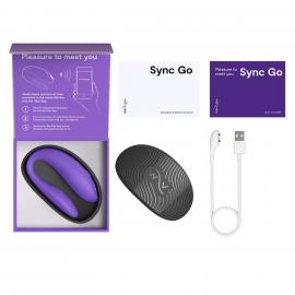 Смарт-вібратор для пар We-Vibe Sync GO Light Purple - 12