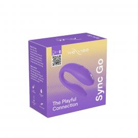 Смарт-вібратор для пар We-Vibe Sync GO Light Purple - 6