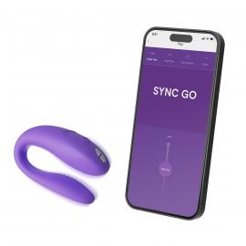 Смарт-вібратор для пар We-Vibe Sync GO Light Purple - 11