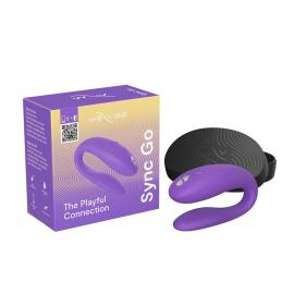 Смарт-вібратор для пар We-Vibe Sync GO Light Purple - 1