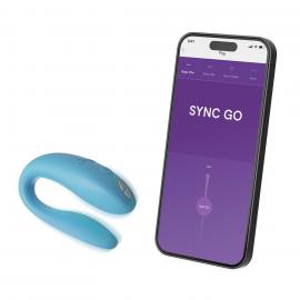 Смарт-вибратор для пар We-Vibe Sync GO Turquoise - 3