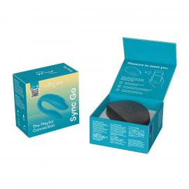 Смарт-вибратор для пар We-Vibe Sync GO Turquoise - 11